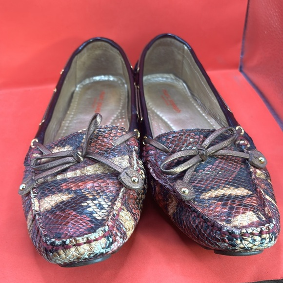 Mark Joseph Cypress Hill Loafer in snake print leather size 7.5 great condition - Picture 2 of 5